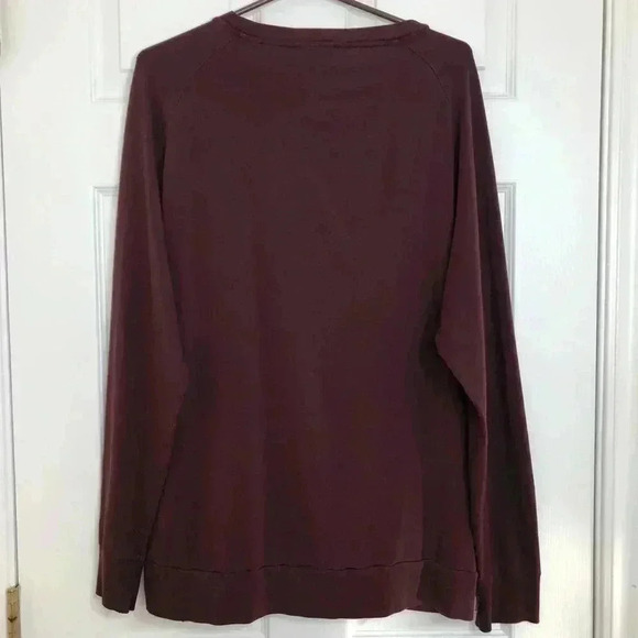 David Gandy For Autograph Long Sleeved Shirt Buttons Burgundy Size Extra Large - Picture 15 of 16